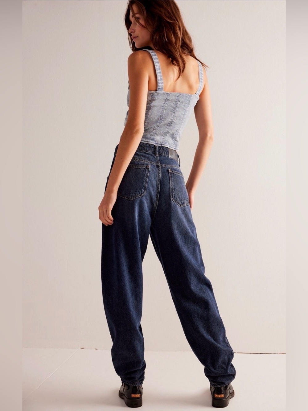 Free People Augusta Barrel Jeans - Picture 3 of 7
